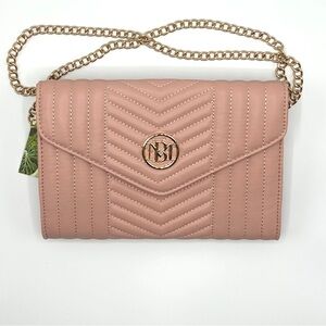 BADGLEY MISCHKA - Crossbody Bag with Gold Chain